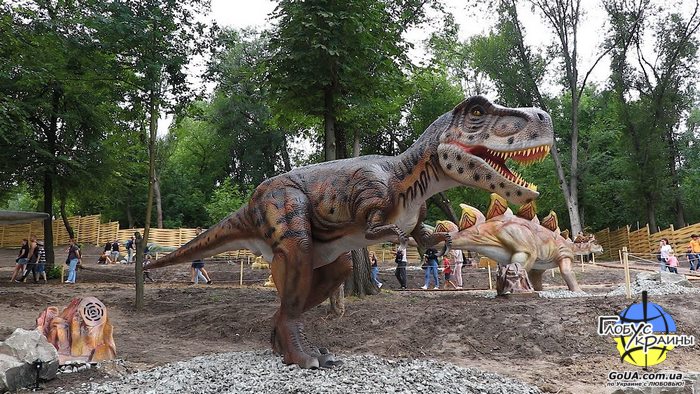 днепр парк динозавров динопарк